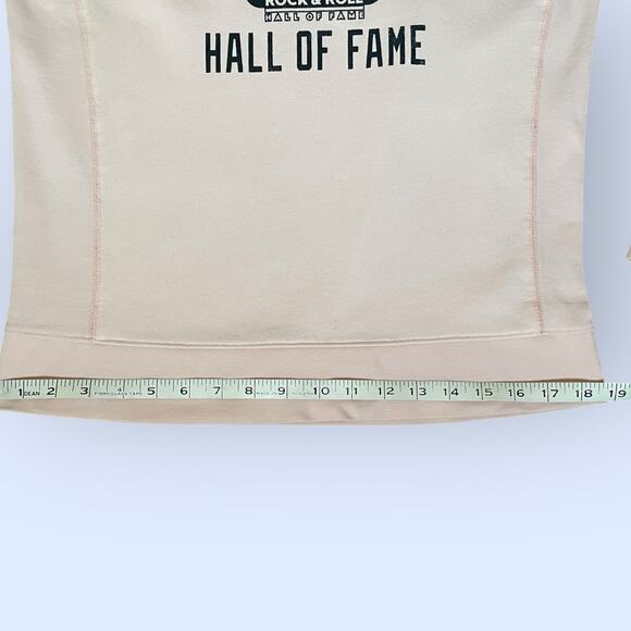 Rock & Roll Hall of Fame Cleveland Champion Barely Pink Womens Sweatshirt S 2 4 - Picture 13 of 14